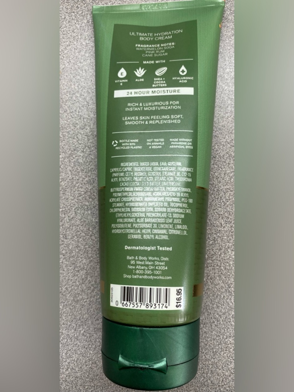 NEW-BATH AND BODY WORKS WATERMELON MOJITO SHOWER GEL AND BODY CREAM SET - Picture 3 of 9